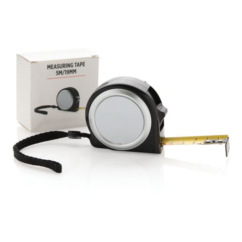 Mètre ruban - 5 m/19 mm noir | sans marquage | non disponible | non disponible