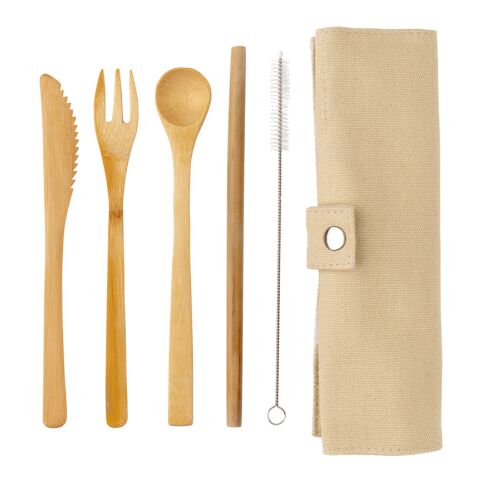 Set de couverts en bambou blanc | sans marquage | non disponible | non disponible | non disponible