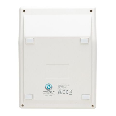 Calculatrice en bambou FSC® et plastique recyclé RCS Utah marron | sans marquage | non disponible | non disponible