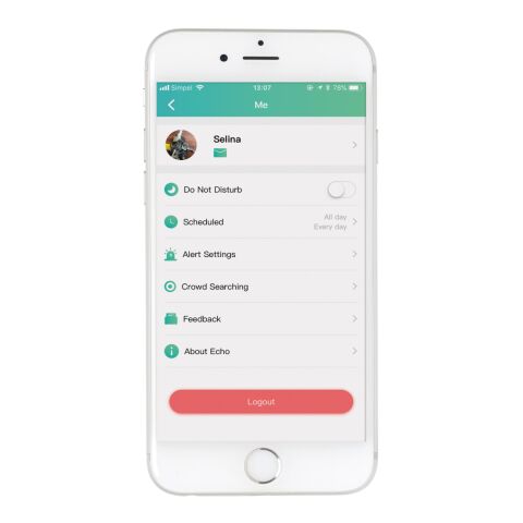 Retrouve-clés carré 2.0 blanc | sans marquage | non disponible | non disponible