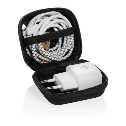 Set de 2 chargeurs 20W en PET recyclé RCS Boost noir | sans marquage | non disponible | non disponible