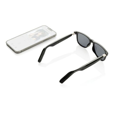 Lunettes audio dotées de l'IA avec fonction traduction Miro noir | sans marquage | non disponible | non disponible