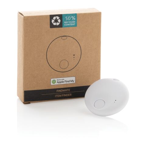 Retrouve-clés en plastique RCS Findmate blanc | sans marquage | non disponible | non disponible