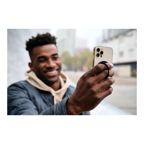 Porte téléphone avec aimant en plastique RCS Terra gris | sans marquage | non disponible | non disponible