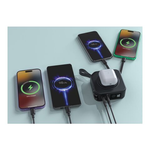 Chargeur universel 5 en 1 Urban Vitamin Saratoga noir | sans marquage | non disponible | non disponible