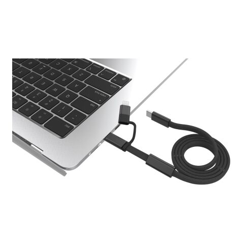 Câble de recharge rapide 60W 2-en-1 Arc RCS noir