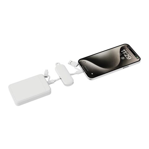 Câble 100W porte-clés 4-en-1 Urban Vitamin Dublin blanc