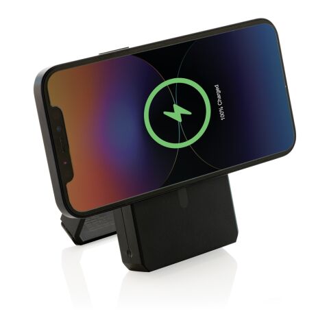 Powerbank solaire 5000 mAh et 10W en plastique RCS Skywave noir | sans marquage | non disponible | non disponible