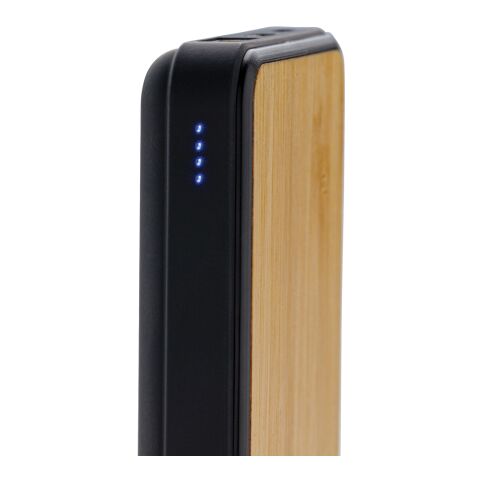 Batterie de secours 5000mAh en plastique recyclé FSC® et RCS marron | sans marquage | non disponible | non disponible