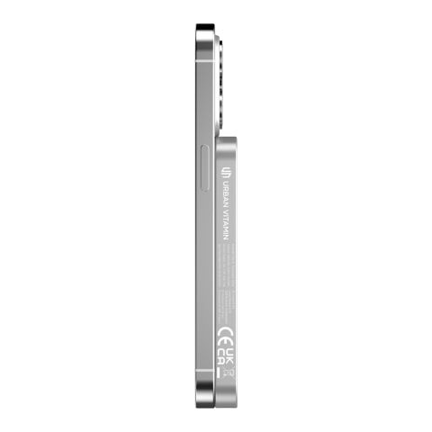 Powerbank 5000mAh en plastique/alu RCS UrbanVitamin Richmond argent | sans marquage | non disponible | non disponible