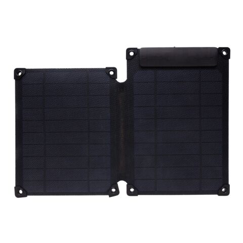 Panneau solaire portable en plastique recyclé 10W Solarpulse noir | sans marquage | non disponible | non disponible