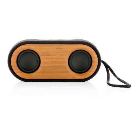 Double enceinte Bamboo X noir-marron | sans marquage | non disponible | non disponible