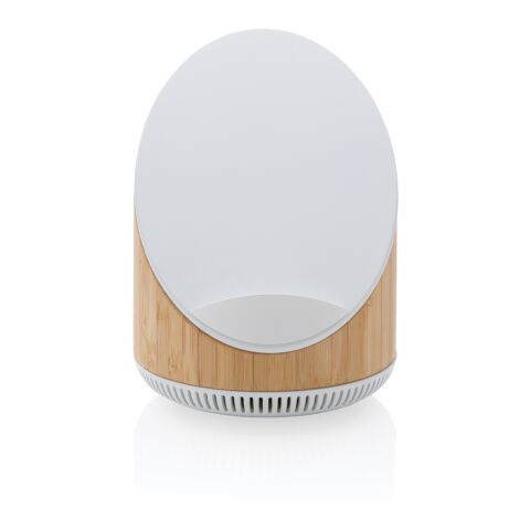 Enceinte 5W en bamboo avec chargeur sans fil 15W Ovate marron | sans marquage | non disponible | non disponible
