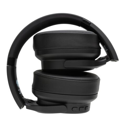 Casque audio en plastique recyclé RCS Urban V Palo Alto noir | sans marquage | non disponible | non disponible