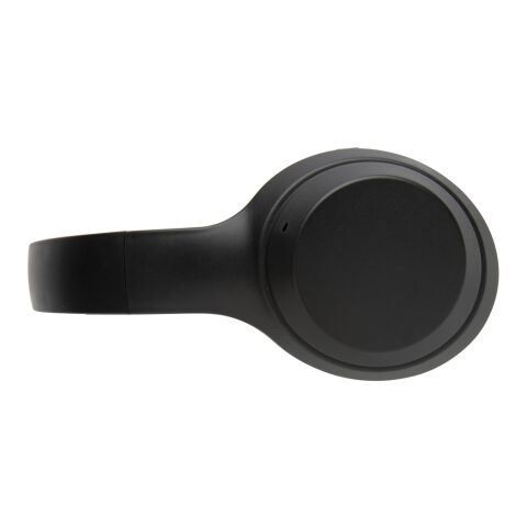 Casque audio en plastique recyclé RCS noir | sans marquage | non disponible | non disponible