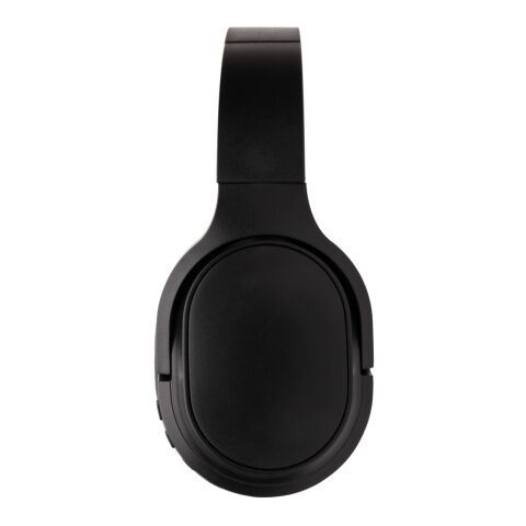 Casque sans fil pliable en plastique recyclé RCS Elite noir | sans marquage | non disponible | non disponible
