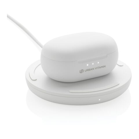 Ecouteurs hybride ANC et ENC Urban Vitamin Gilroy blanc | sans marquage | non disponible | non disponible