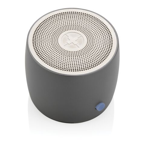 Enceinte 3W aluminium recyclé RCS Swiss peak gris | sans marquage | non disponible | non disponible