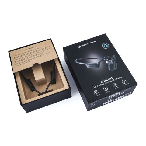 Casque audio en plastique RCS Urban Vitamin Glendale noir | sans marquage | non disponible | non disponible