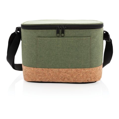 Sac isotherme double ton avec finition liège vert | sans marquage | non disponible | non disponible | non disponible