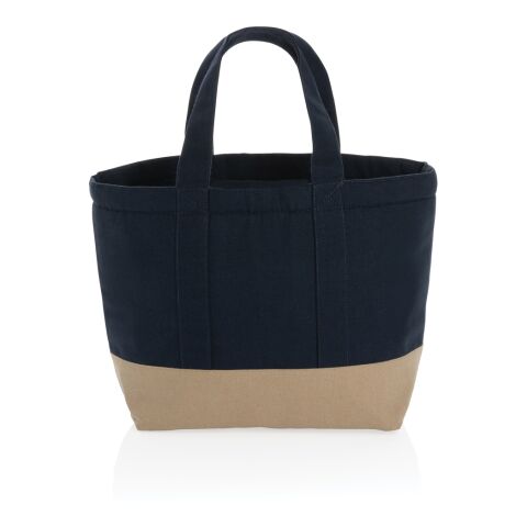 Sac isotherme en toile recyclé et non teinté Impact AWARE ™ bleu marine | sans marquage | non disponible | non disponible