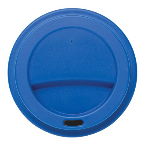 Mug en PP recyclable avec couvercle à vis 350ml bleu | sans marquage | non disponible | non disponible