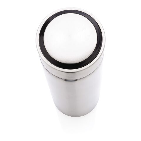 Bouteille étanche en acier argent | sans marquage | non disponible | non disponible