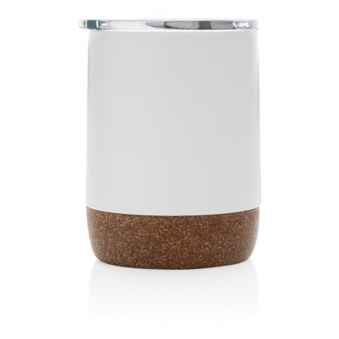 Tasse isotherme avec finition liège blanc | sans marquage | non disponible | non disponible | non disponible