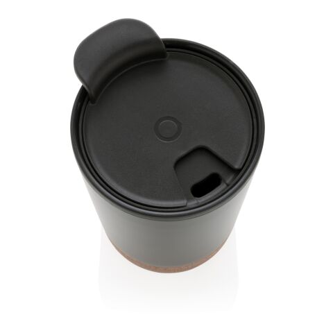 Mug en liège 300ml noir | sans marquage | non disponible | non disponible | non disponible