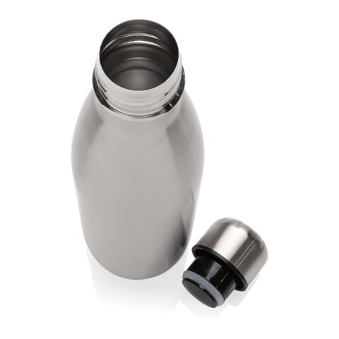 Bouteille d&#039;eau en acier inox recyclé certifié RCS Eureka argent | sans marquage | non disponible | non disponible
