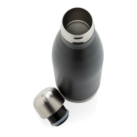 Bouteille isotherme acier bicolore - 500 ml noir | sans marquage | non disponible | non disponible