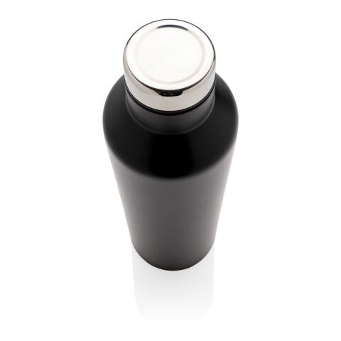 Bouteille isotherme en acier inoxydable au Design moderne noir | sans marquage | non disponible | non disponible