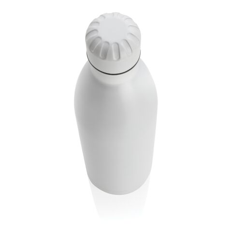 Bouteille isotherme en acier 1L blanc | sans marquage | non disponible | non disponible