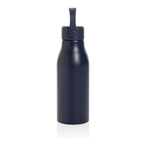 Bouteille 680ml en aluminium recyclé certifiée RCS Pluto blue marin | sans marquage | non disponible | non disponible