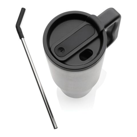 Mug 900ml en acier inoxydable recyclé Embrace RCS argent | sans marquage | non disponible | non disponible