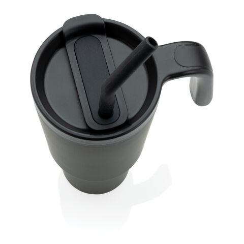 Mug 900ml en acier certifié RCS Graphic noir | sans marquage | non disponible | non disponible