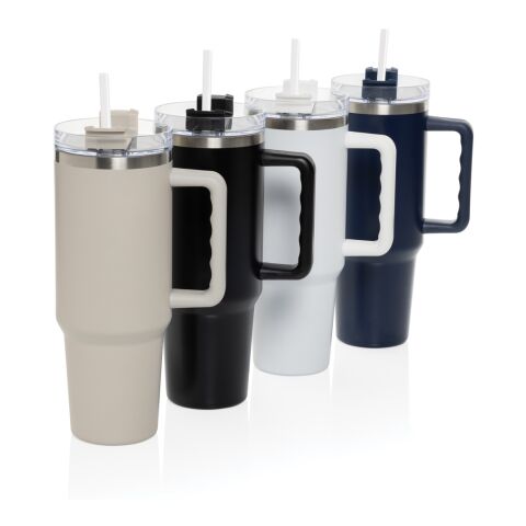 Mug 1.2L en acier recyclé RCS Stadley noir | sans marquage | non disponible | non disponible