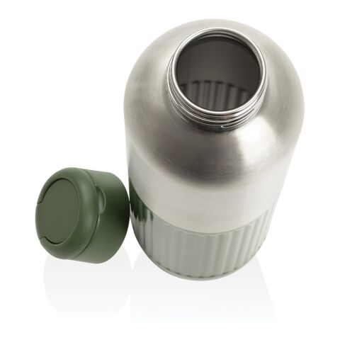 Bouteille d'eau étanche 750ml en acier RCS Ripple vert | sans marquage | non disponible | non disponible