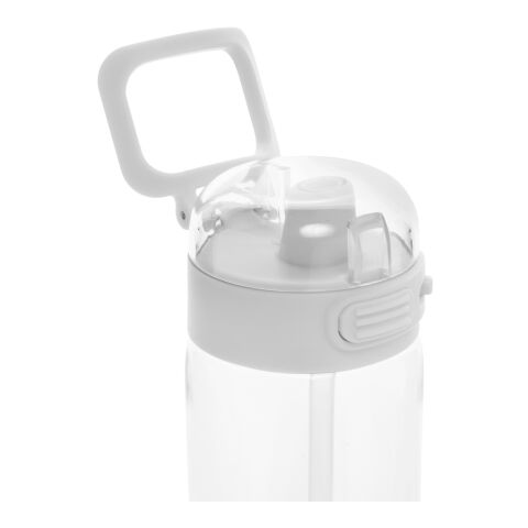 Bouteille d&#039;eau étanche sport 800ml en rPET RCS SipnLock blanc | sans marquage | non disponible | non disponible