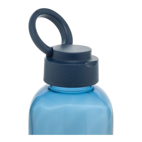 Bouteille 750ml étanche avec poignée en rPET RCS Ripple bleu | sans marquage | non disponible | non disponible