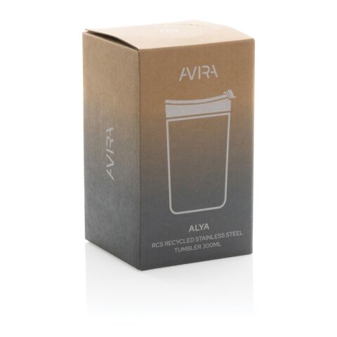 Mug 300ml en acier recyclé RCS Avira Alya blue marin | sans marquage | non disponible | non disponible