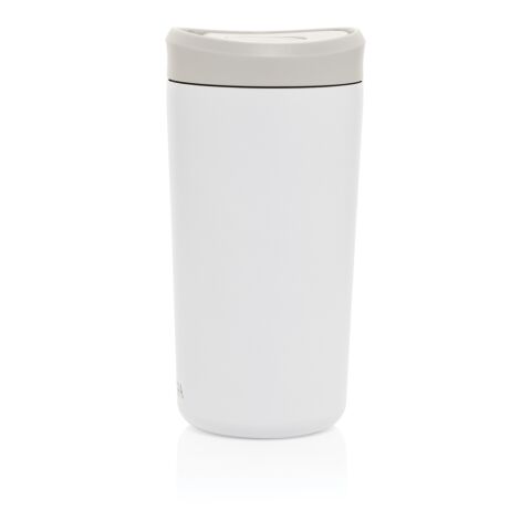Mug 400ml en acier recyclé RCS Avira Alix blanc | sans marquage | non disponible | non disponible