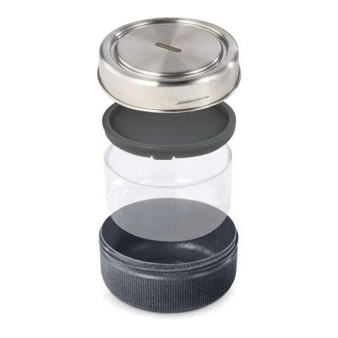 Bol à lunch en verre Black+Blum 750ml argent | sans marquage | non disponible | non disponible