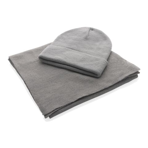 Écharpe 180x30cm Elles AWARE™ Polylana® gris | sans marquage | non disponible | non disponible | non disponible