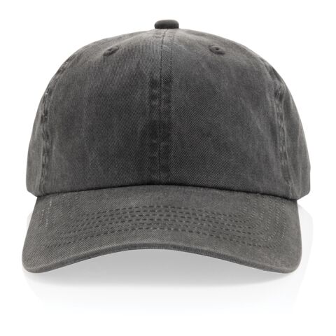 Casquette BEAU AWARE™ lavée à 6 panneaux en sergé de coton 2 noir | sans marquage | non disponible | non disponible | non disponible
