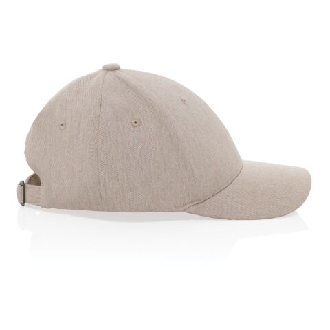 Casquette 6 panneaux 200gr chiné et recyclé AWARE™ Milo blanc | sans marquage | non disponible | non disponible | non disponible