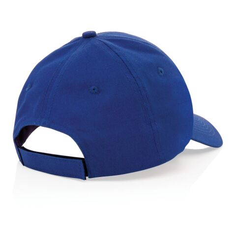 Casquette 6 panneaux en coton recyclé 190gr IMPACT bleu | sans marquage | non disponible | non disponible | non disponible | non disponible