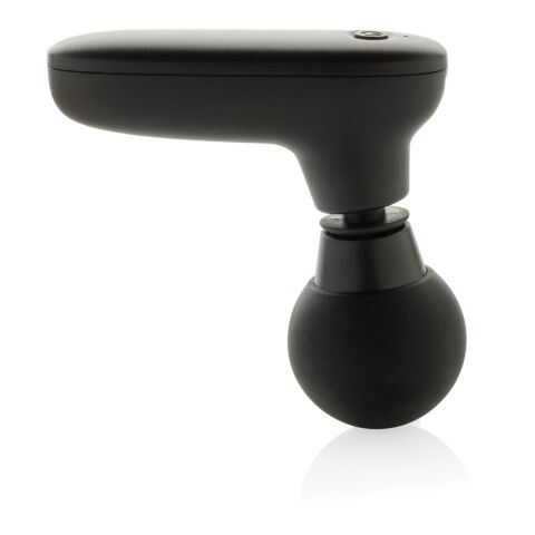 Pistolet de massage en plastique recyclé RCS Revix noir | sans marquage | non disponible | non disponible