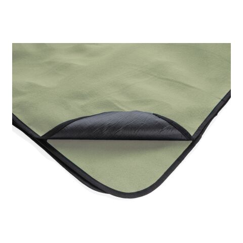 Couverture pique-nique en rPET Impact AWARE™ vert | sans marquage | non disponible | non disponible