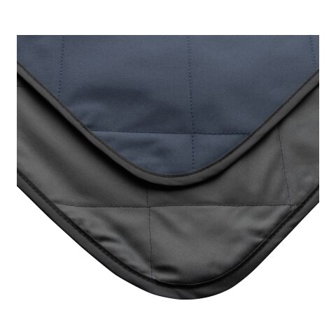 Couverture pique-nique pliable en rPET Impact Aware™ bleu marine | sans marquage | non disponible | non disponible | non disponible